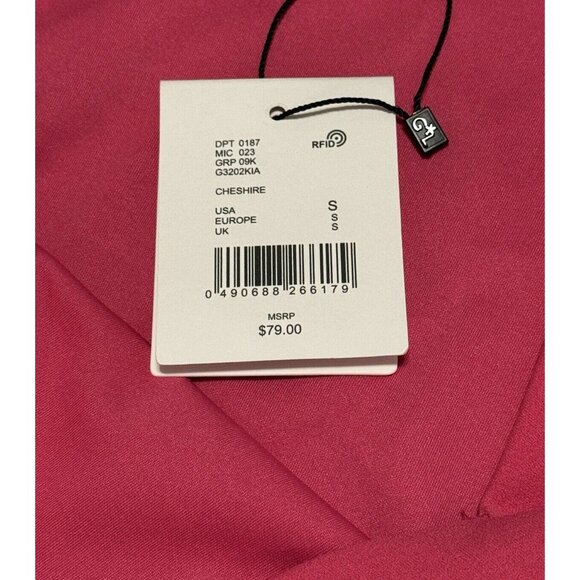 New Beautiful Pink Gibson Latimer Asymmetrical Dress Size Small Sexy Formal City - Picture 7 of 10